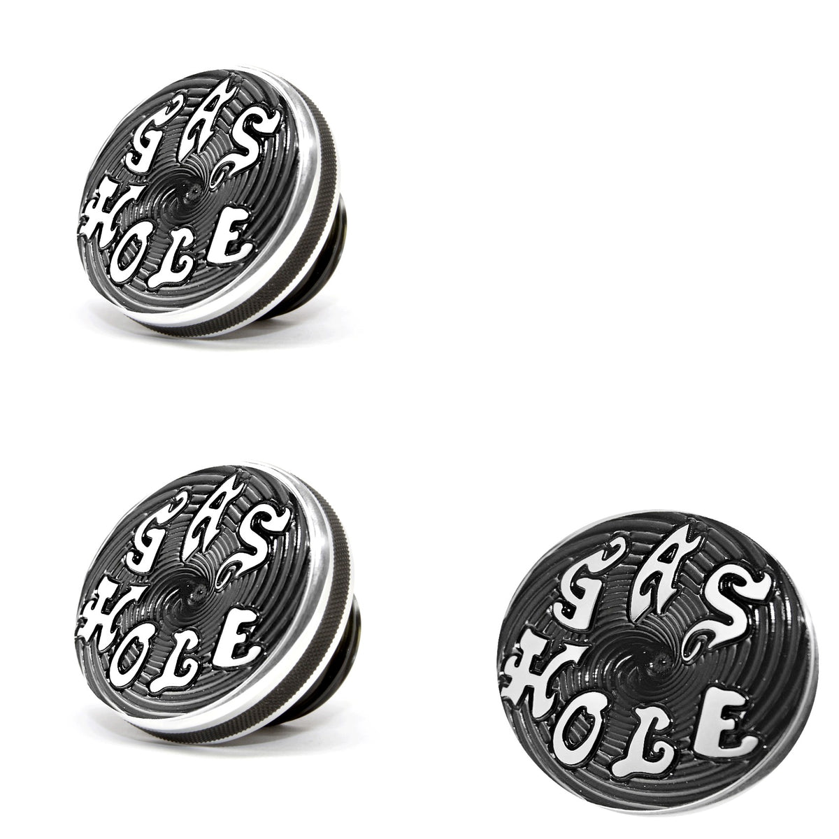 Speed Dealer Customs Gas Cap Set Gas Hole Series for Harley