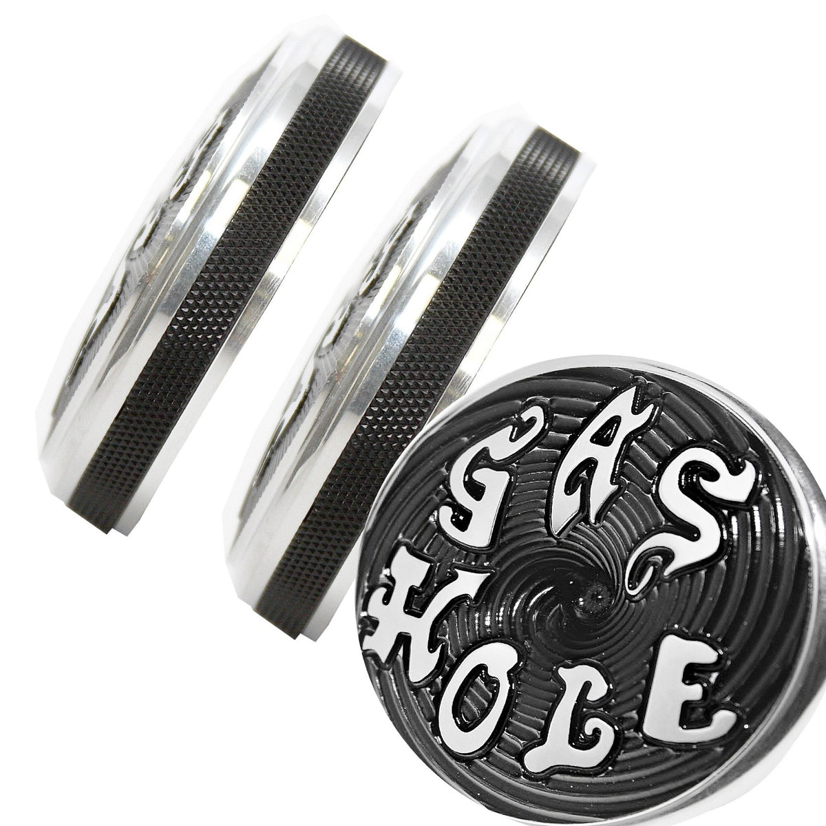 Speed Dealer Customs Gas Cap Set Gas Hole-Series for Harley