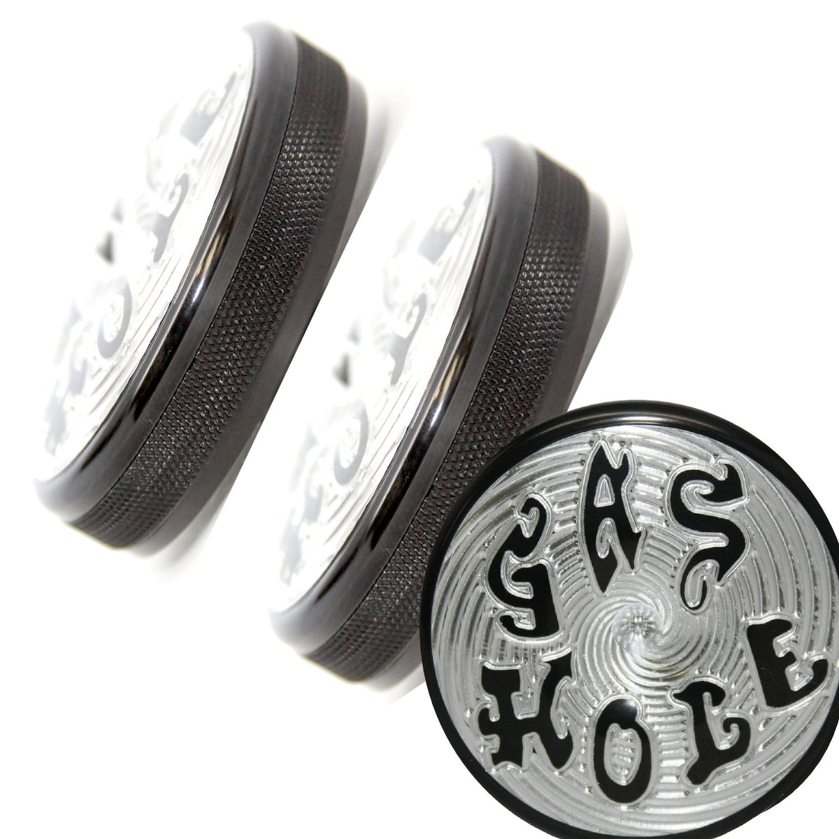 Speed Dealer Customs Gas Cap Set Gas Hole-Series for Harley