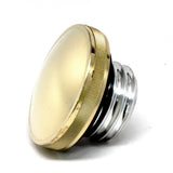 Domed Gas Cap for Harley Davidson 1983 to 2017 Brass Material