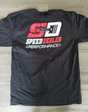 Speed Dealer Performance Black T-Shirt