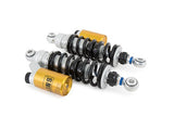 ohlins shocks with black springs and piggy back reservoir