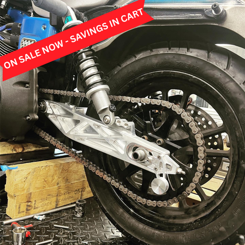 Speed Dealer Customs Swingarm - Harley Davidson Dyna 2007 to 2017