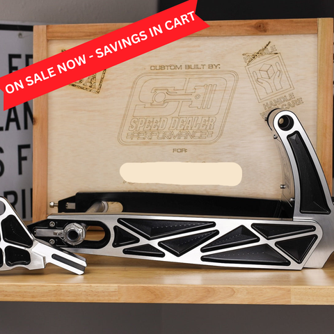 Speed Dealer Customs Swingarm - Harley Davidson M8 Softail 2018 and up