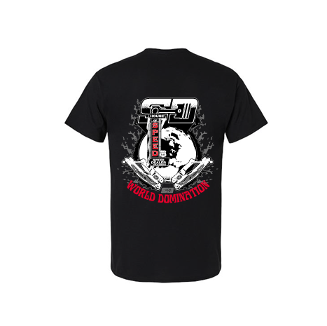 Speed Dealer Performance Black T-Shirt - House of Speed