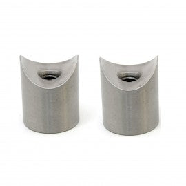 5/16-18 X 7/8 INCH THREADED 1018 STEEL BUNG COPED FOR 1 INCH