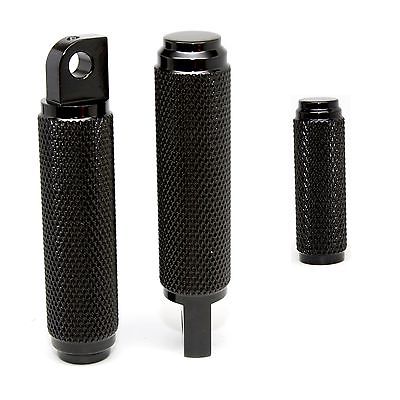 Speed Dealer Customs Black Anodized Foot Pegs and Toe Peg Combo