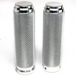 SPEED DEALER CUSTOMS 1 inch THROTTLE BY WIRE POLISHED ALUMINUM GRIPS