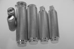 Grips, rider and toe pegs for Harley Davidson in Polished Aluminum