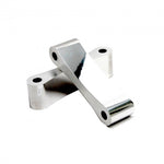 FENDER SPACERS 3 INCH BOLT SPREAD X 1 INCH TALL HARLEY CUSTOM-POLISHED