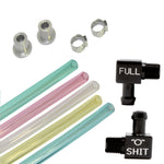 Fuel Sight Gauge Kit with Choice of Hose Color