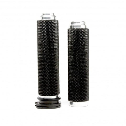 1 inch MOTORCYCLE GRIPS-ALUMINUM ACCENT MACHINED